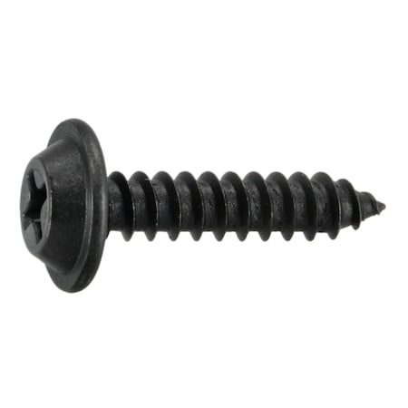 Midwest Fastener Sheet Metal Screw, #8 x 3/4 in, Black Steel Flat Head Phillips Drive, 20 PK 39623